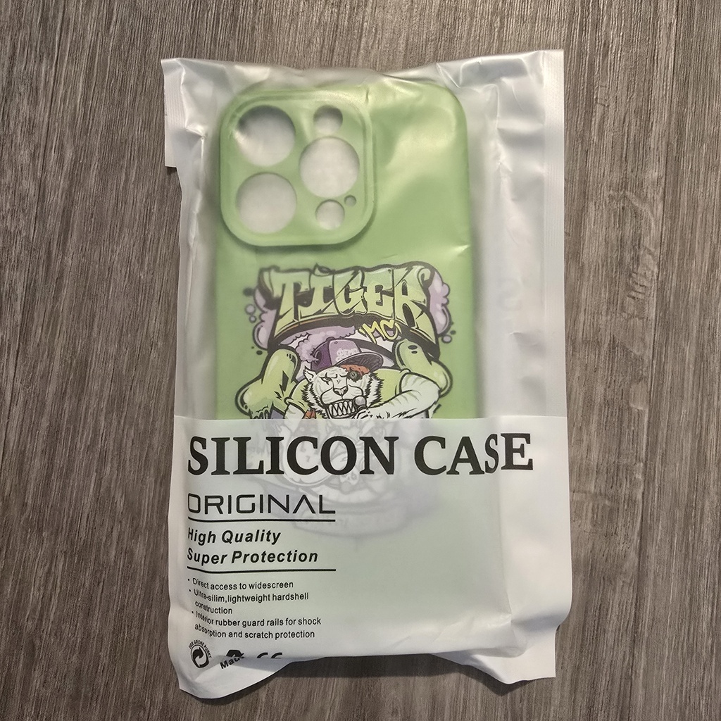 Silicon Case - Tiger Design