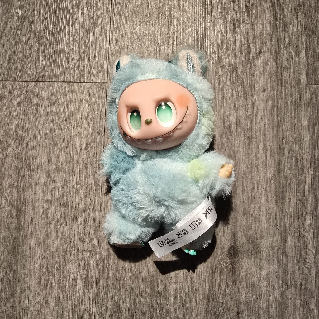 Plush Toy with Green Eyes