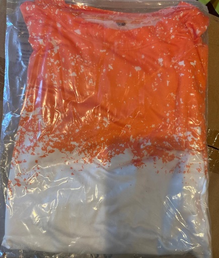 Orange and White T-Shirt