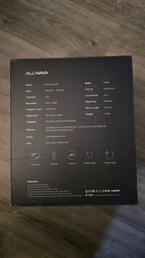 Alliawa Smart Projector PR850